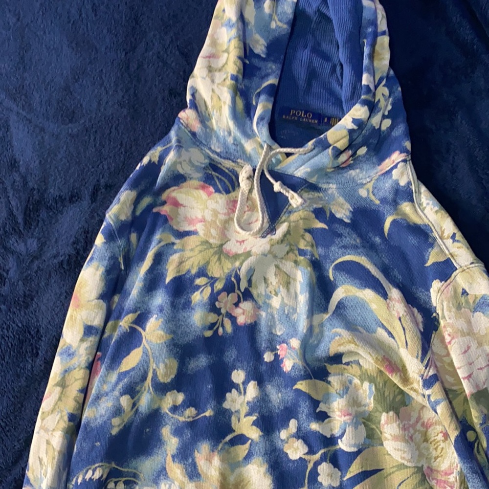 Floral Ralph Lauren hoodie